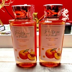 Pretty as a Peach shower gel